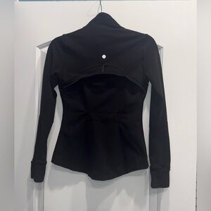 Lululemon black define full zip Jacket size 6